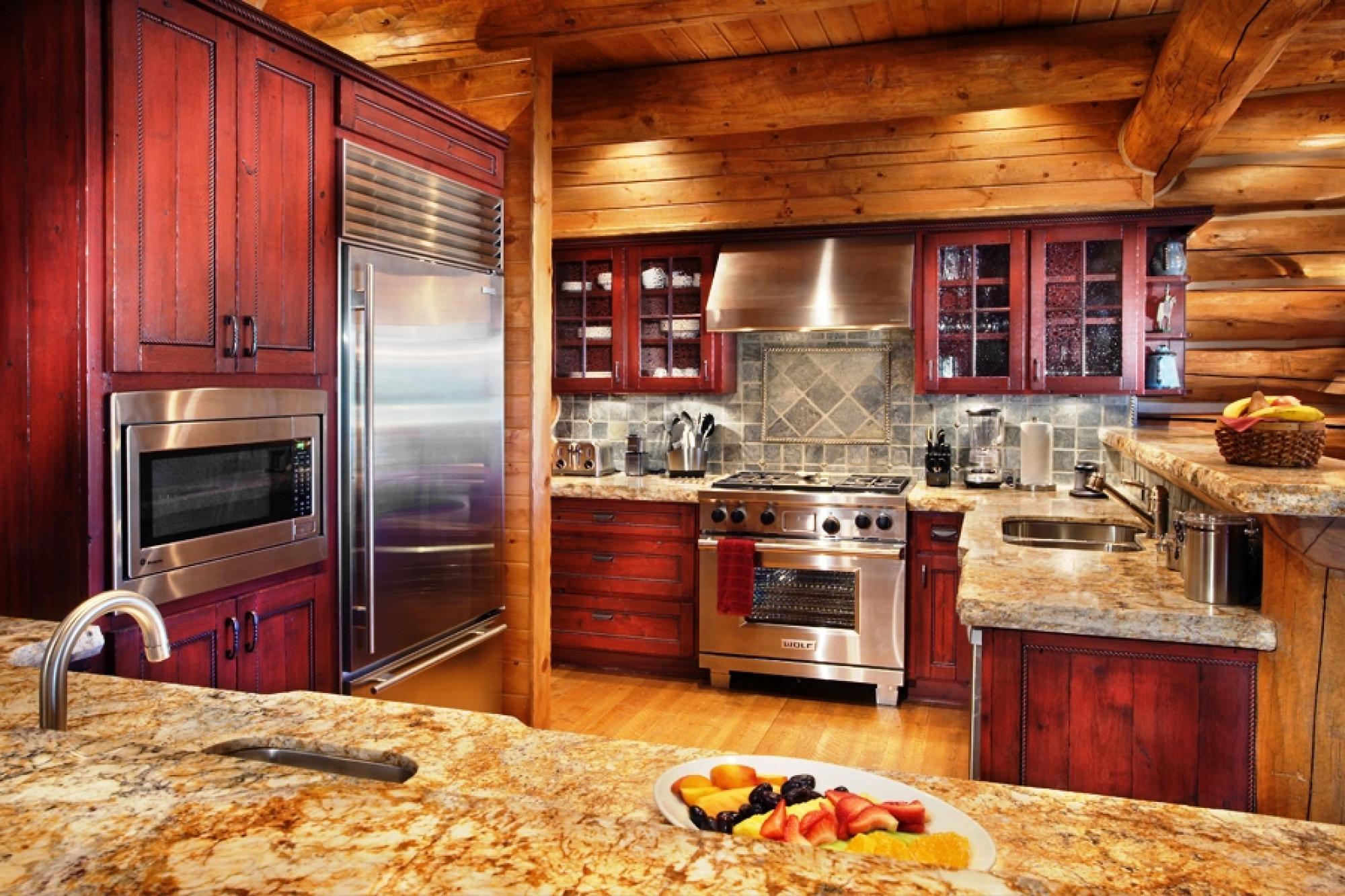 Reata Cabin Kitchen