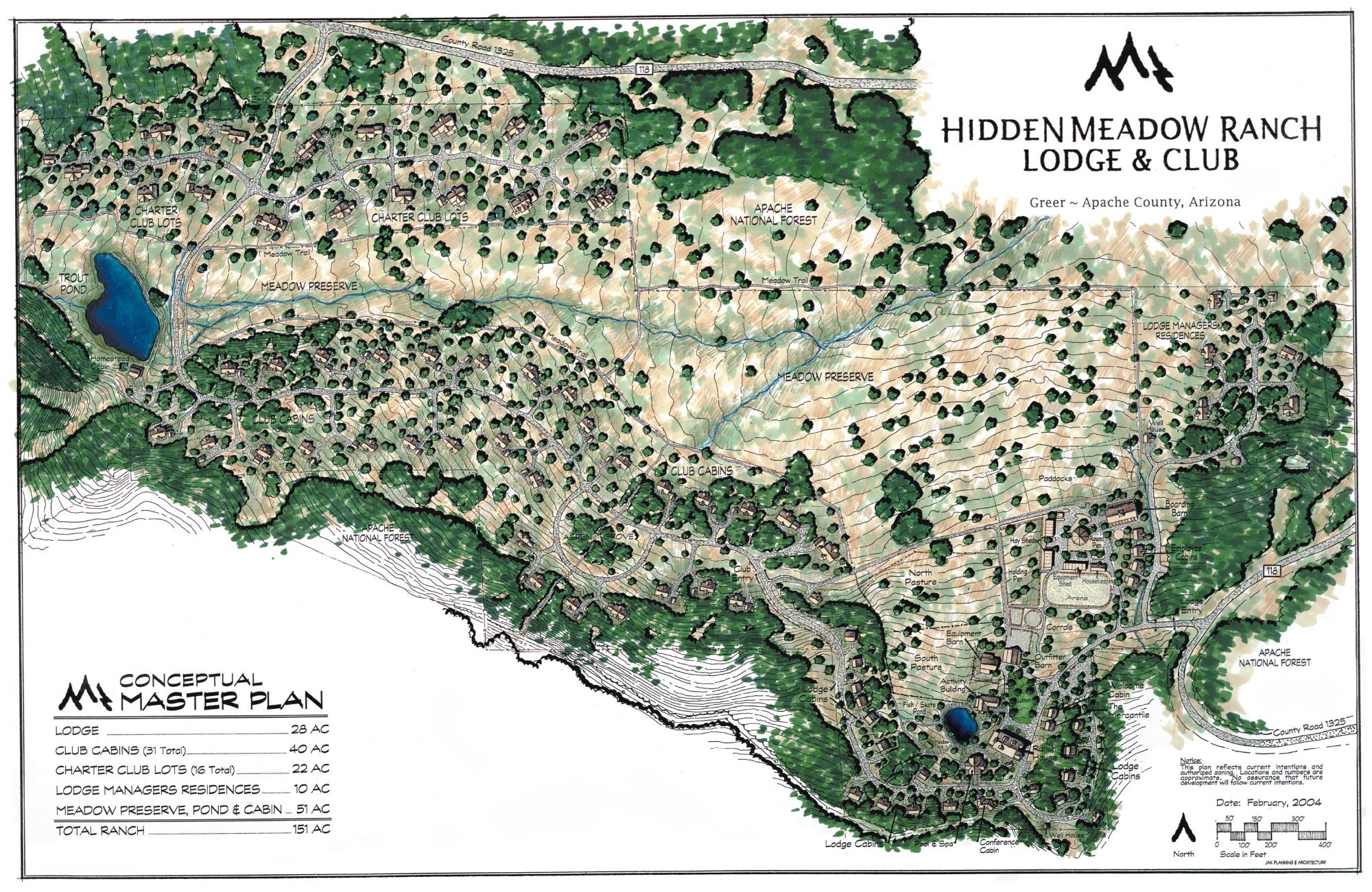 Hidden Meadow Ranch Site Plan