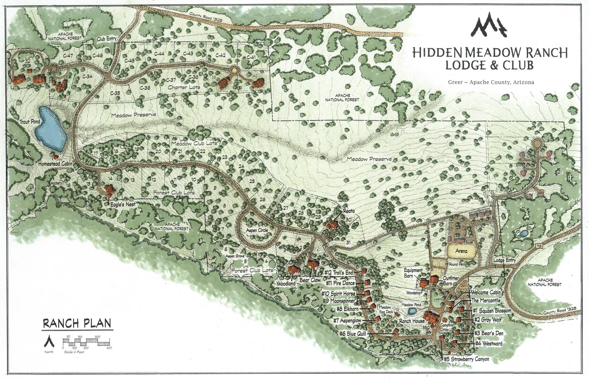 The Club at Hidden Meadow Ranch Plan