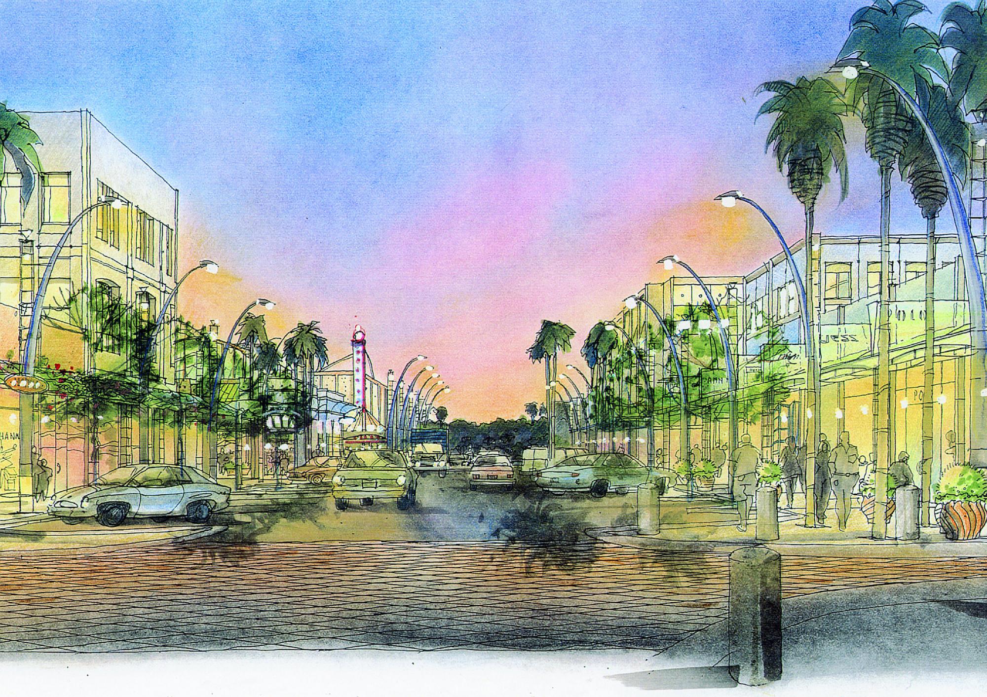 Kierland Commons Main Street Rendering